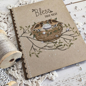 Bless This Nest Card - detail