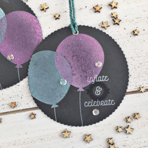 Balloon Tags - detail
