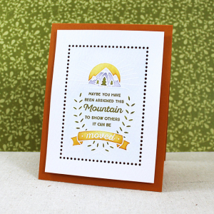Move Mountains Card