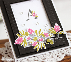 Monogram Berries (detail 1)