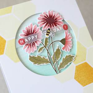 Happy Bee-Day Close Up 2