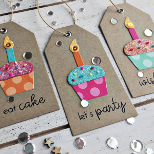 Birthday Tags - detail