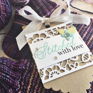 Stitched With Love Tag - detail