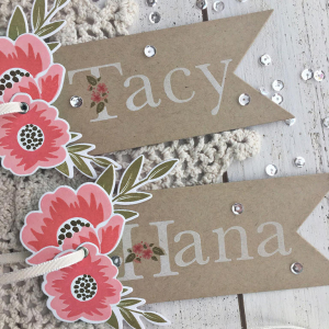 Basket Tags - detail