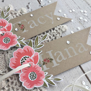 Basket Tags - detail