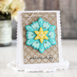 Flower Mandalas II by Laurie Schmidlin