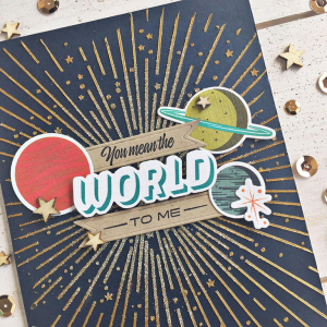 You Mean the World Card - detail