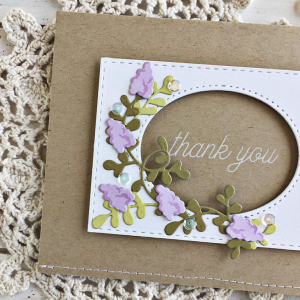Thank You Card - detail