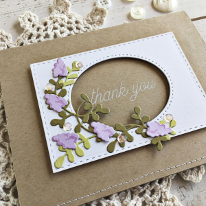 Thank You Card - detail