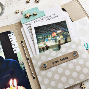 Traveler's Journal - Hana's Birthday - detail