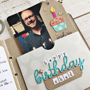 Traveler's Journal - Chad's Birthday - detail