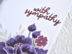 With Sympathy detail