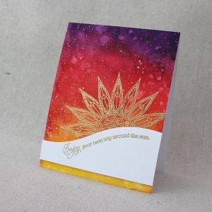 Trip Around The Sun Card