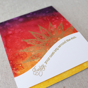 Trip Around The Sun Card 2