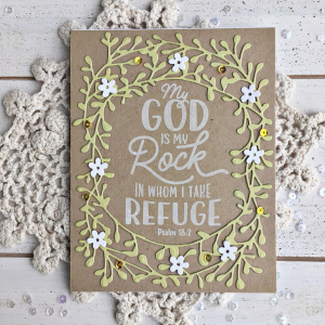 God is my Rock Card