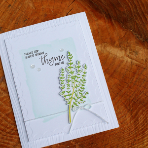 Making Thyme Card 4