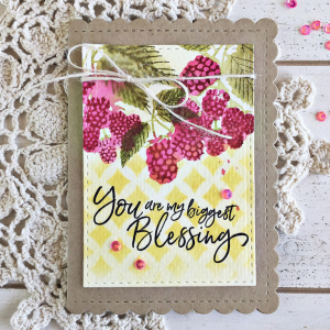 Biggest Blessing Card