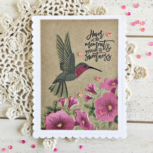 Hover in the Moment Card