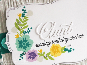 Sending Birthday Wishes (detail 1) by Laurie Schmidlin