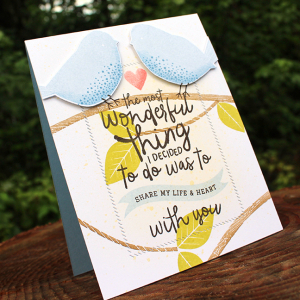 Love Birds Card 2