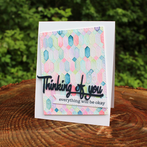 Cover Up Thinking Of You Card