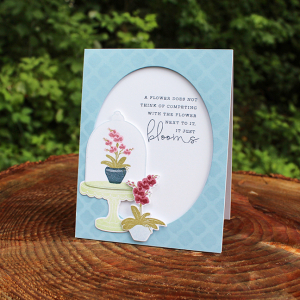Blooming Orchids Card