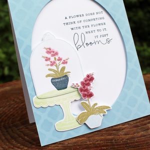 Blooming Orchids Card 3