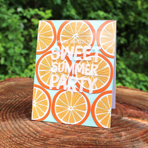 Sweet Summer Party Invitation