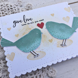 Give Love Card - detail