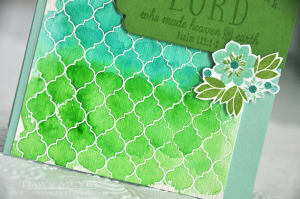 Quatrefoil detail