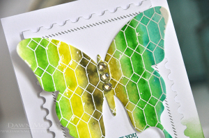 Jumbo Butterfly detail