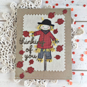 Thinking of You Scarecrow card