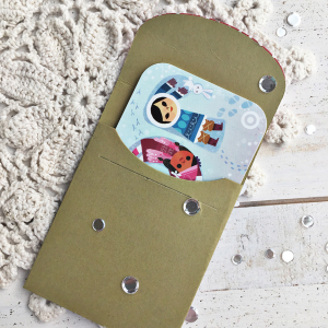 Just For You Gift Card Pocket - detail