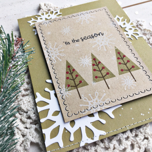 'Tis the Season Card - detail