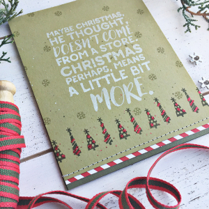 Little Bit More Card - detail