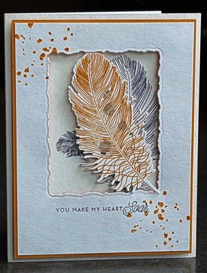 Donna's Designs - Inset Feathers "Soar"