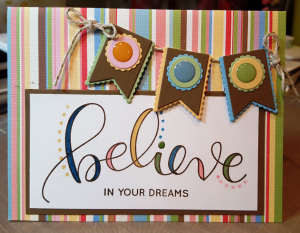 Donna's Designs - Believe with Banner