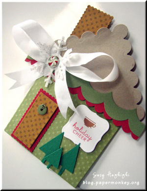 Holiday House Gift Card Holder