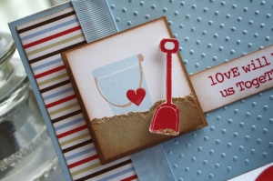 sand pail  card up close