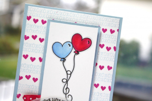 Love Lifts Colored balloon- Up close