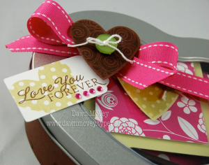 Love Notes Tin - tag detail