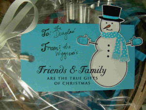 Snowman Tag
