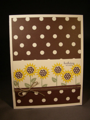 Sunflowers Card #2