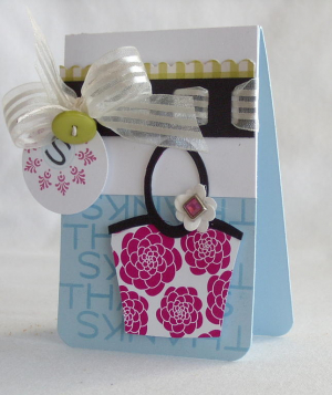 Thanks Monogram Card