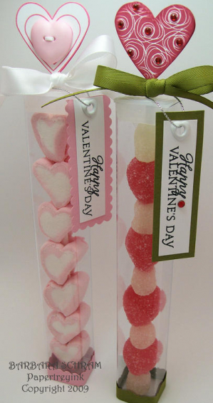 Valentine Tube Treats