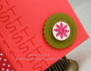 Happy 1st Birthday detail