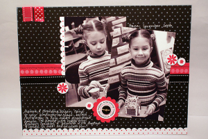Happy Everything Scrapbook Page