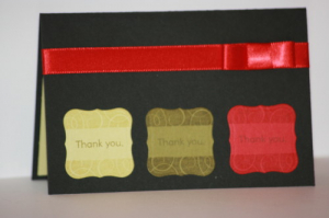 Color Challenge Thank You