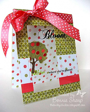 Bloom Where you are Planted in a sketch