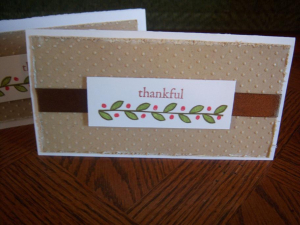 Rustic Thank You (Charmaine Poon)